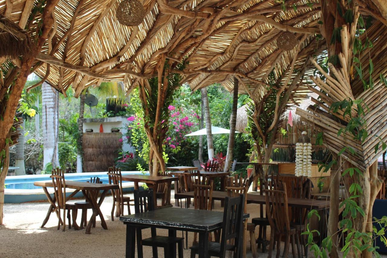 Вилла Cabanas La Alborada Тулум Экстерьер фото