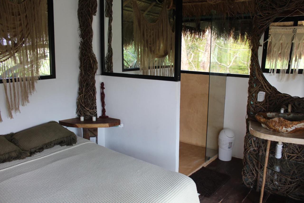 Вилла Cabanas La Alborada Тулум Экстерьер фото
