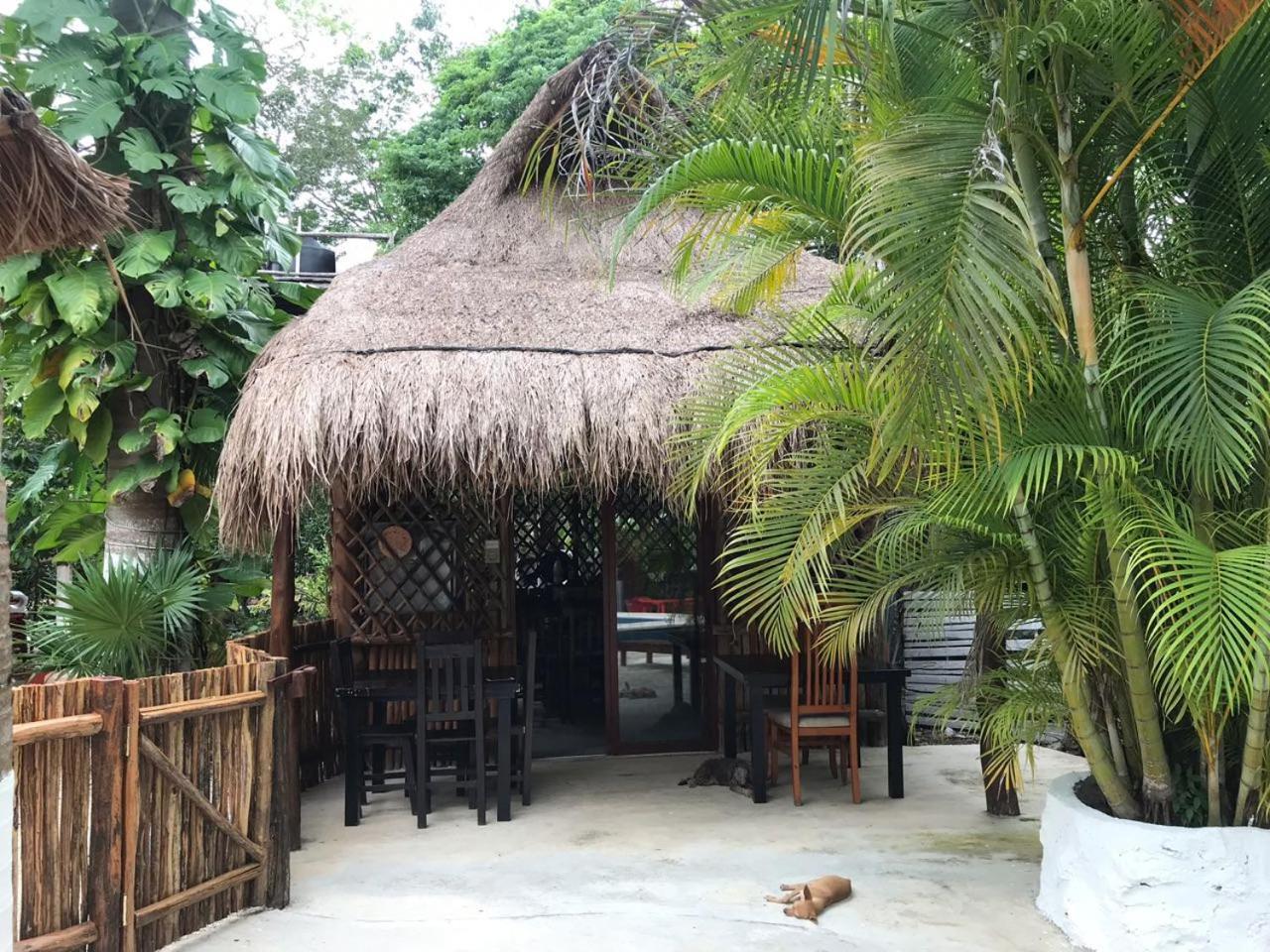 Вилла Cabanas La Alborada Тулум Экстерьер фото